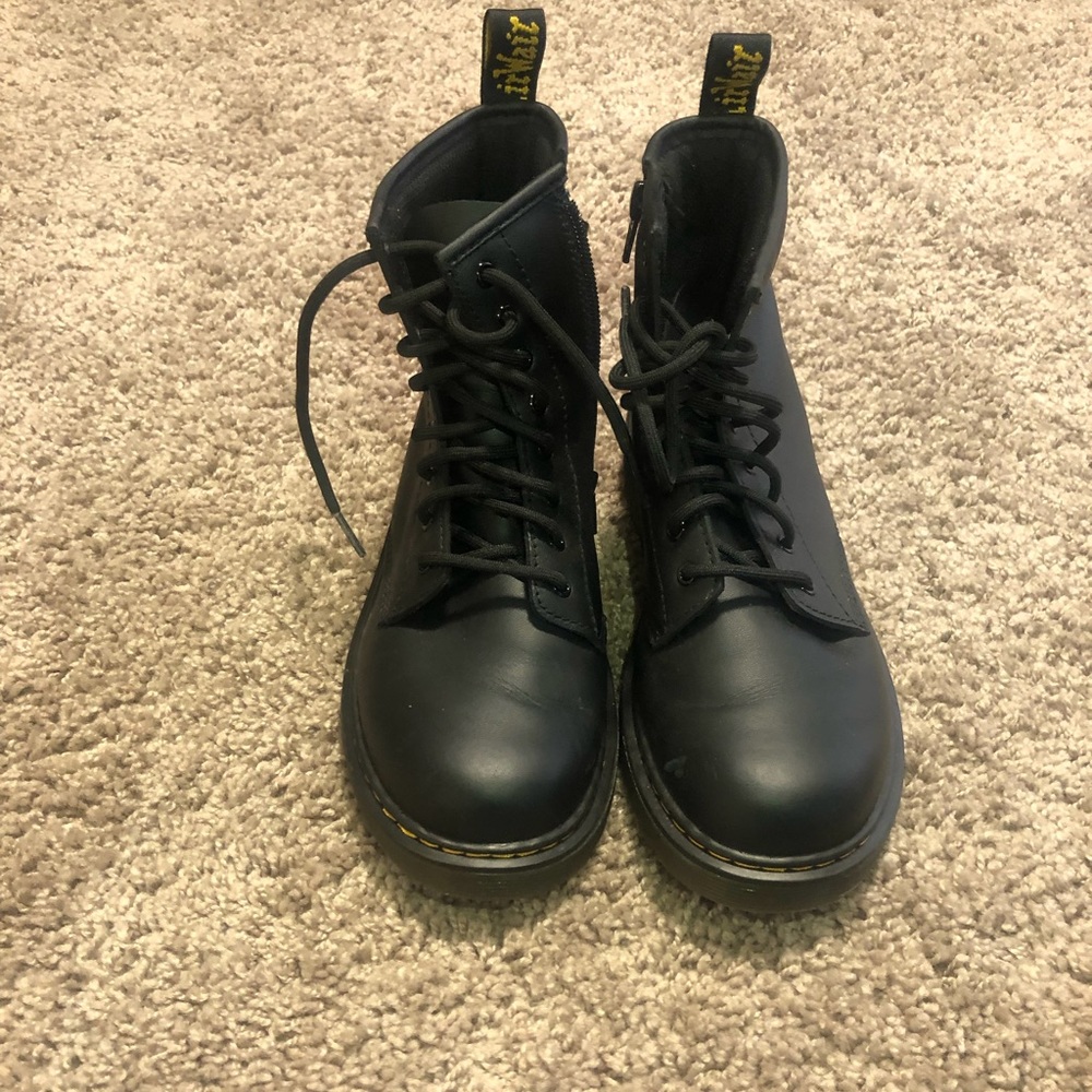 Dr Martens platform boots junior